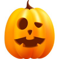 söt halloween pumpa png