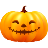 jolie citrouille d'halloween png