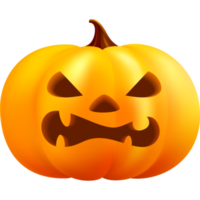 söt halloween pumpa png