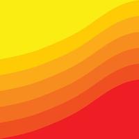 rising heatwave abstraction vector illustration