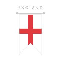 England flag flat design vector illustration