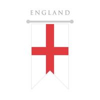 England flag flat design vector illustration