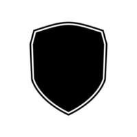 Shield vector illustration. Shield shape icons. Symbol shape. Different shields collection. Police badge. Security symbol. Protect shield flat style - stock vector.