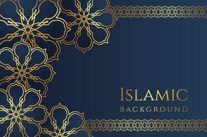 Islamic background with decorative ornament pattern. - Vector