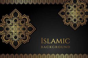 Islamic background with decorative ornament pattern. - Vector