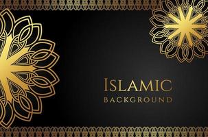 Islamic background with decorative ornament pattern. - Vector