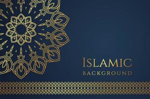 Islamic background with decorative ornament pattern. - Vector