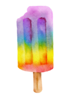 summer ice cream watercolor png