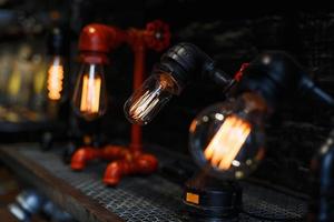 Vintage Light bulbs photo