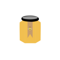 honey bottle on transparent background png