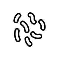 The gut wand icon is a vector. Isolated contour symbol illustration vector