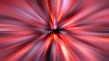 Abstract Red shine rays futuristic light circle background video