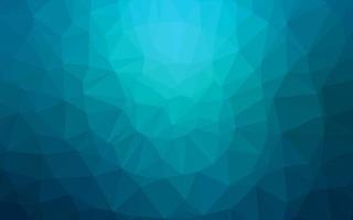 Light BLUE vector triangle mosaic texture.