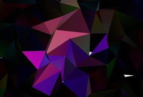 Light Multicolor, Rainbow vector polygonal background.