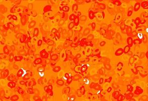 Light Orange vector backdrop with dots.