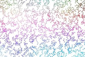 Light Multicolor, Rainbow vector pattern with spheres.