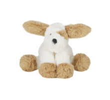 boneca de cachorro isolada no fundo branco com traçado de recorte png