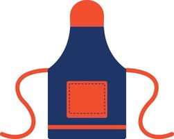 Apron Color Icon vector