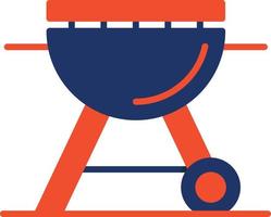 Grilled Color Icon vector