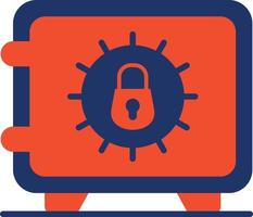 Safebox Color Icon vector