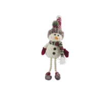 snowman isolated on white background with clipping path png