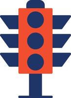 Traffic Light Color Icon vector