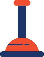 Plunger Color Icon vector