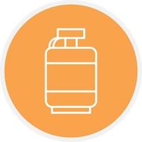 Canteen Color Icon vector