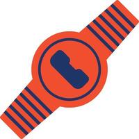 icono de color de reloj digital vector