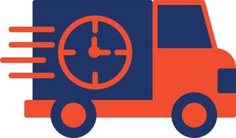 Fast Delivery Color Icon vector