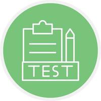 7 - Test Color Icon vector