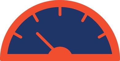 18 - Speedometer Color Icon vector