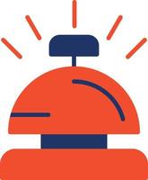 Reception Bell Color Icon vector