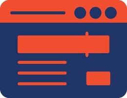 Browsing Color Icon vector