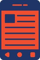 Storytelling Color Icon vector