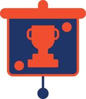 Education Presentation Color Icon vector