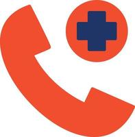 Call Color Icon vector