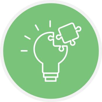 Problem Solving Line Circle vector