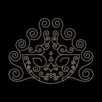 Decorative line art elements vector. element floral, natural, decorative ornament vector