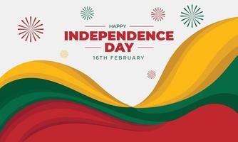 día del movimiento de independencia de nauru, concepto de publicación de banner de bandera patriótica de nauru para el 31 de enero vector