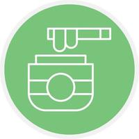 Wax Line Circle vector