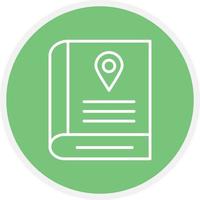 Travel Guideline Line Circle vector