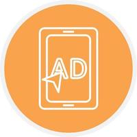AD Color Icon vector