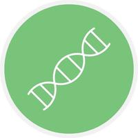 Dna Line Circle vector