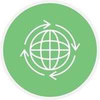 Reuse Line Circle vector