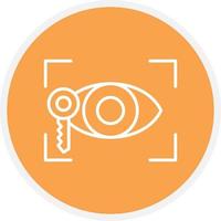 Eye Recognition  Line Circle vector