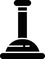 Plunger Glyph Icon vector