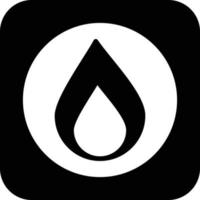 Emergency Button Glyph Icon vector