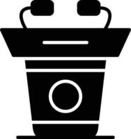 Lectern Glyph Icon vector