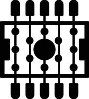 Table Football Glyph Icon vector